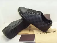 chaussures louis vuitton celebre marque hommes 2013 cuir point boot gris